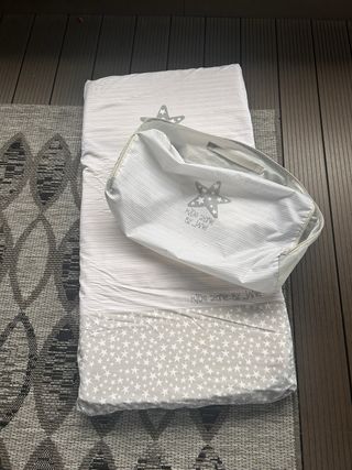 Cuna de viaje Jané 2 niveles + colchón
