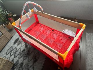 Cuna de viaje Jané 2 niveles + colchón