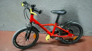 Bicicleta infantil Btwin 16 aluminio
