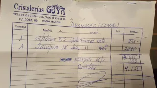 Lámpara de oro  francés