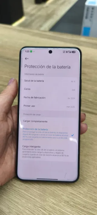 Xiaomi 15 Ultra Negro+caja+Cargador completo