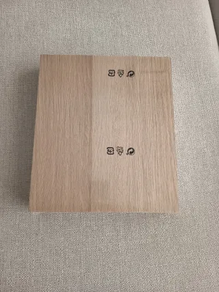 Estante LACK Roble Tinte Blanco 30x26cm