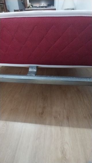 Somier Pikolin y colchón 135x190 cm Aloe Vera