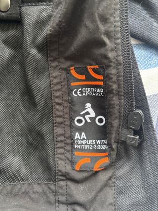 Chaqueta de moto a cuadros Casi sin Usar