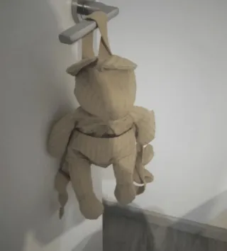 Mini mochila canguro de Zara