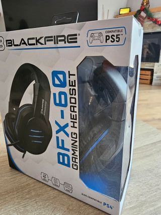 Auriculares Gaming BLACKFIRE BFX-60 PS5/PS4