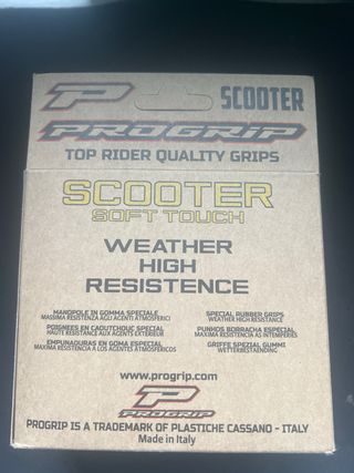 Puños Scooter Progrip Amarillo