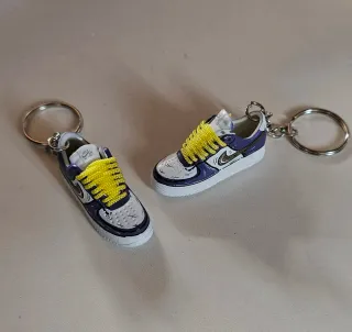 Portachiavi in stile sneakers Air Force 1