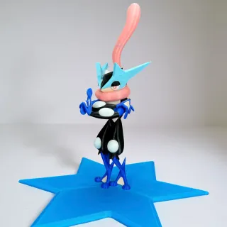 Figura Pokémon Greninja 3D