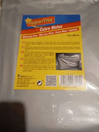 Funda Moto 150x250cm Impermeable