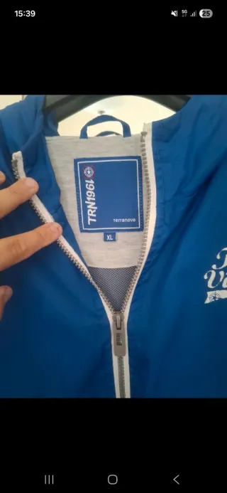 Giubbotto Terranova Blu Taglia XL