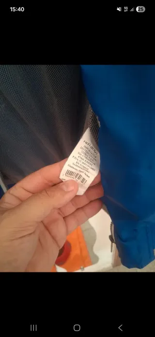 Giubbotto Terranova Blu Taglia XL