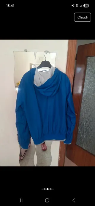 Giubbotto Terranova Blu Taglia XL