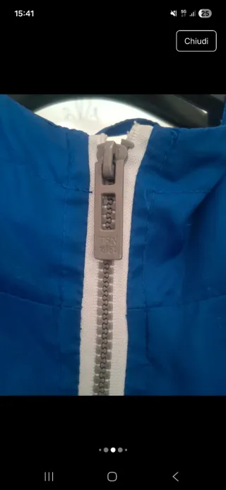 Giubbotto Terranova Blu Taglia XL