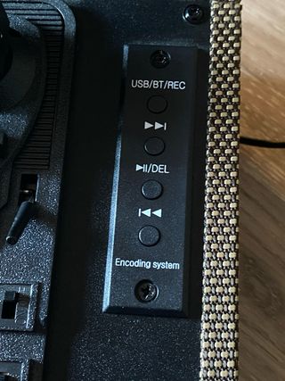 Vintage Vinyl Record Player Suitcase Turntable