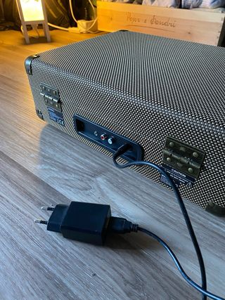 Vintage Vinyl Record Player Suitcase Turntable