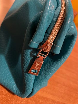 Beauty Just ecopelle turchese