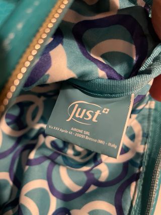 Beauty Just ecopelle turchese