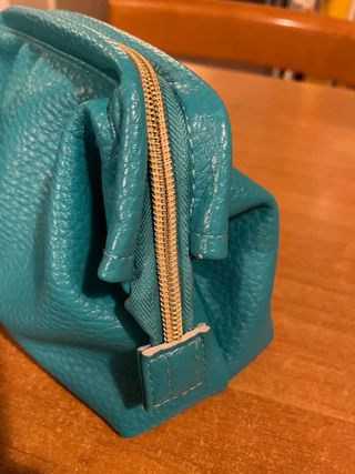 Beauty Just ecopelle turchese