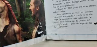 Álbum Star Wars Amenaza Fantasma Episodio I