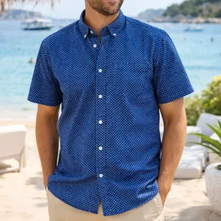 Camisa Springfield Azul Talla XL