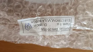 Electrovalvula lavavajillas