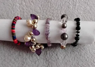 Lote de 5 pulseras