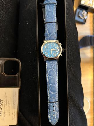 Reloj Festina Correa Piel Esfera Azul