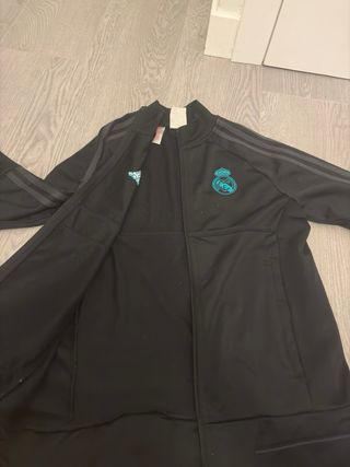 Chaqueta Real Madrid Adidas Negra T. 11/12