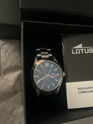 Reloj Lotus quartz azul b