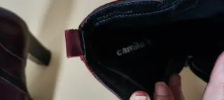 Botines Camila's Piel Talla 40 Morado