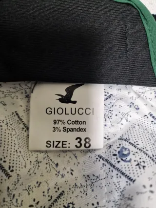 Pantalones Giolucci Caballero Talla 38 Azul