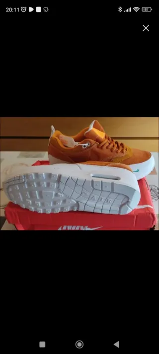 Zapatillas Nike Air Max 1 Naranja/Blanco