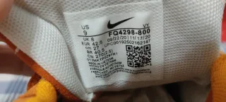 Zapatillas Nike Air Max 1 Naranja/Blanco