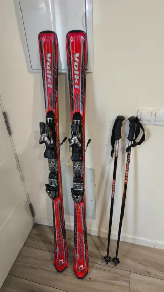 Esquís Völkl Supersport S5 Ti con fijaciones 161cm