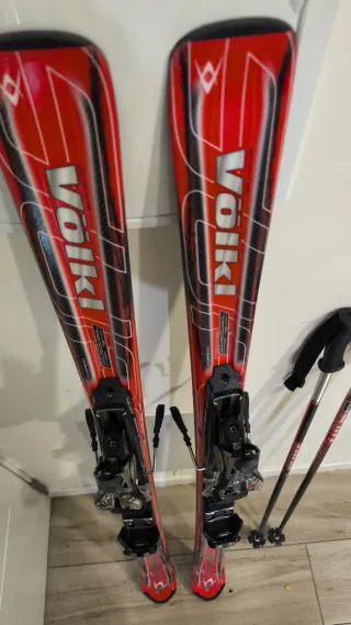 Esquís Völkl Supersport S5 Ti con fijaciones 161cm
