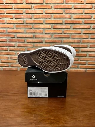 Converse Plataforma Blancas Talla 37