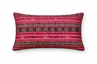Cuscini Kilim Boho Etnico Multicolore Rossi