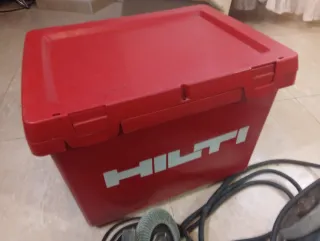 Lote radiales Hilti AG 125-BSE + accesorios,