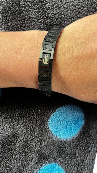 Pulsera Lacoste Plata