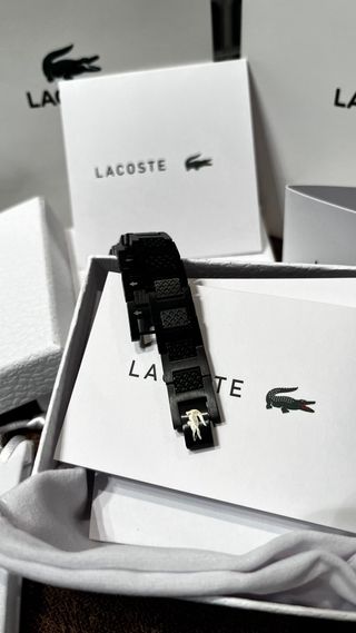 Pulsera Lacoste Plata