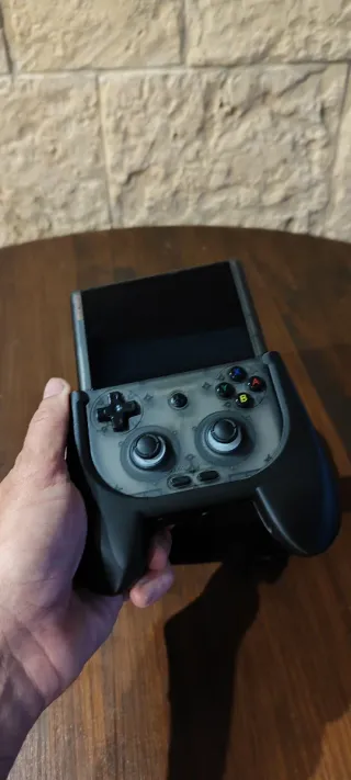 Consola Ambernic RG406V + mango + 512 Gb + funda