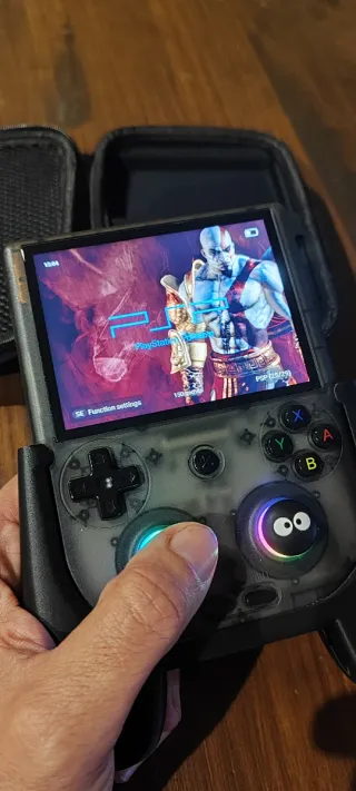 Consola Ambernic RG406V + mango + 512 Gb + funda