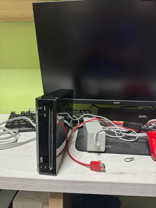 Consola Nintendo Wii Negra + Juegos