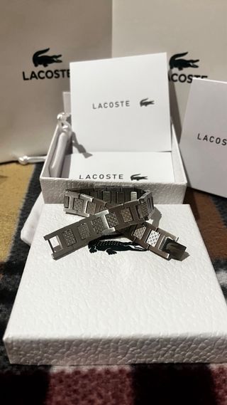 Pulsera Lacoste Plata