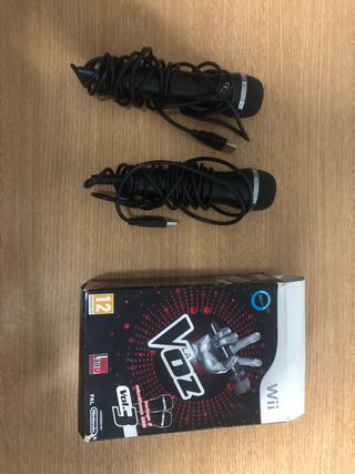 Micrófonos Wii La Voz Vol. 3 USB