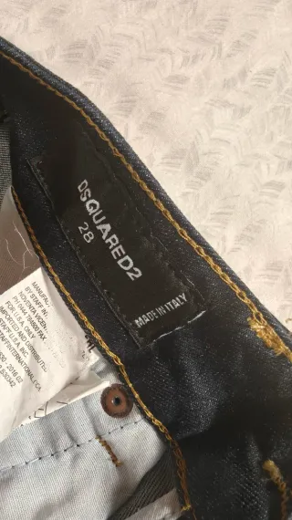 Jeans Dsquared2-Milano-Uomo Originali-TG 28-XS