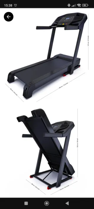 Cinta de correr T540C