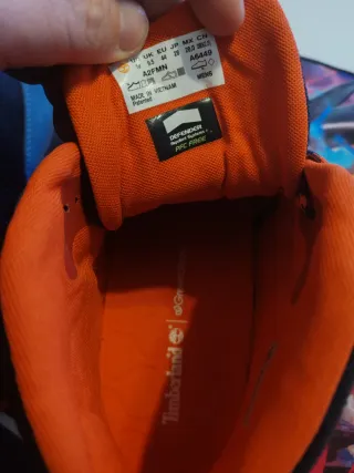 Scarponcino Timberland Blu/Arancio Taglia 44