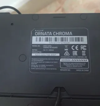 Tastiera Razer Ornata Chroma RGB Gaming